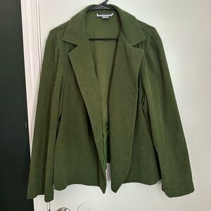 Women’s 22W Green Blazer
